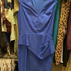 Blue dress xs
